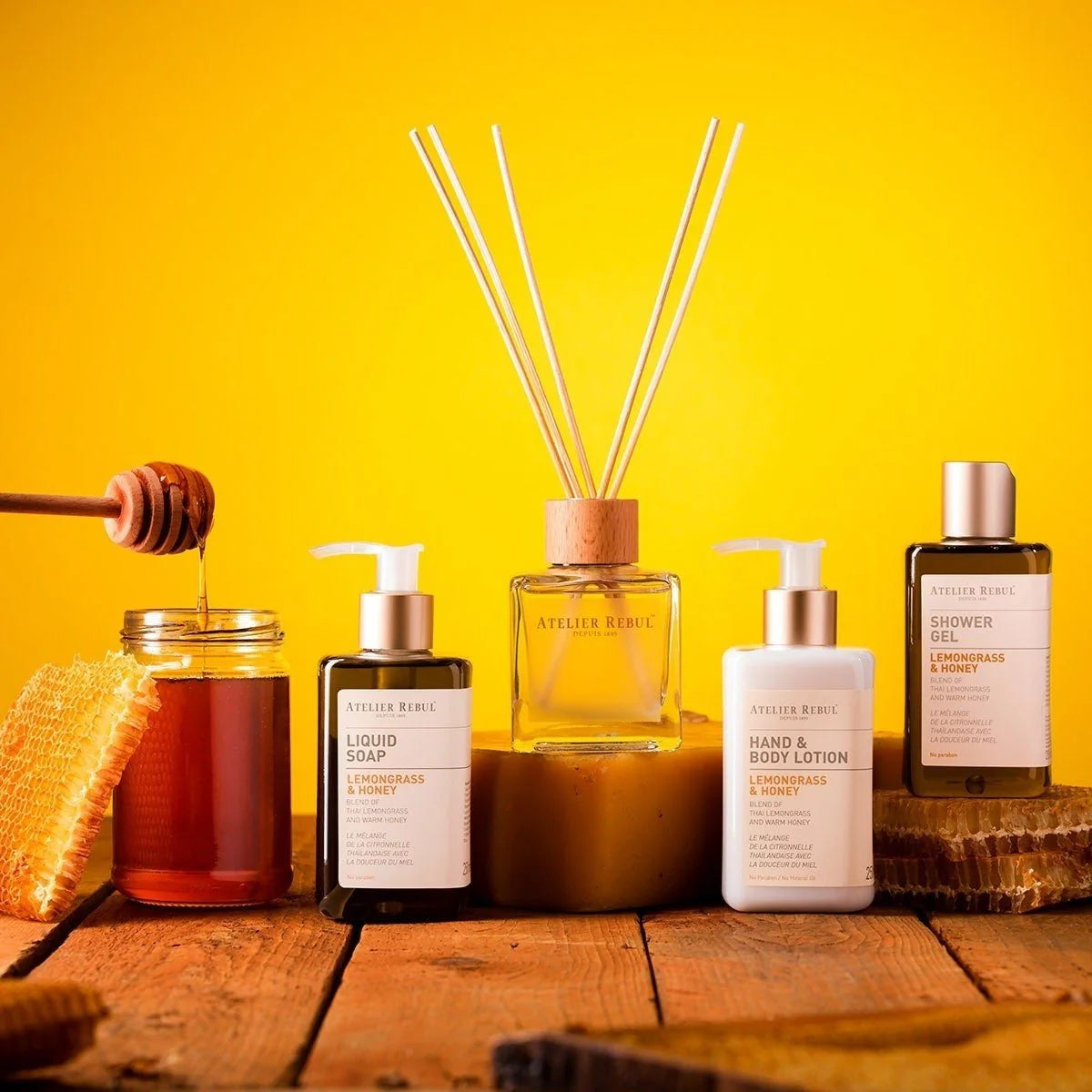 Atelier Rebul - Lemongrass & Honey Hand & Body Lotion 250 ml